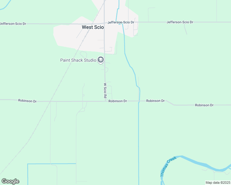 map of restaurants, bars, coffee shops, grocery stores, and more near 38783 West Scio Road in Scio