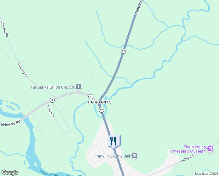 map of restaurants, bars, coffee shops, grocery stores, and more near 127 New Vineyard Road in Farmington