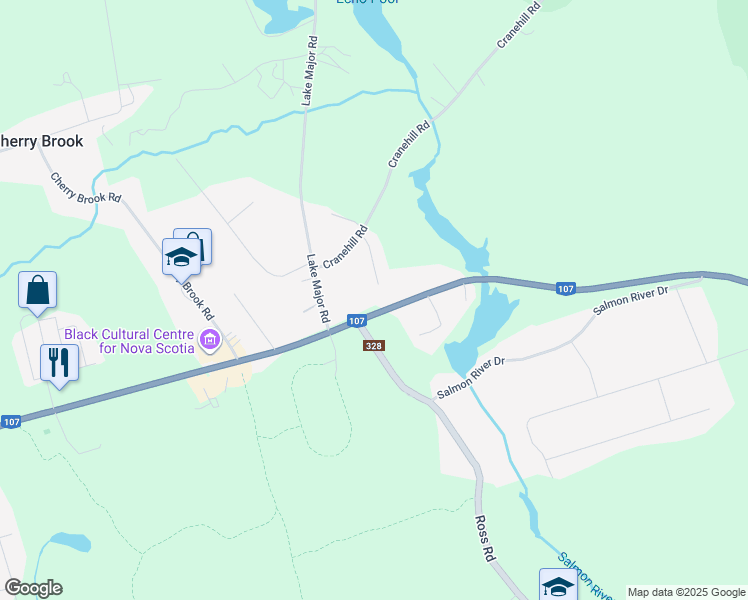 map of restaurants, bars, coffee shops, grocery stores, and more near 19 Bainbridge Court in Westphal