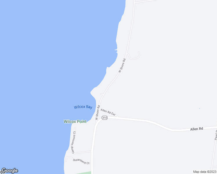 map of restaurants, bars, coffee shops, grocery stores, and more near West Shore Road in Grand Isle