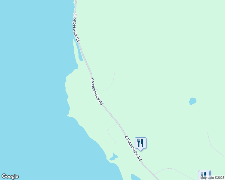 map of restaurants, bars, coffee shops, grocery stores, and more near Drake Crescent in East Petpeswick