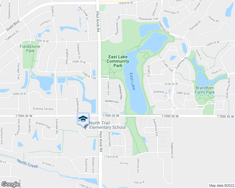 map of restaurants, bars, coffee shops, grocery stores, and more near 16824 Edinburg Way in Farmington