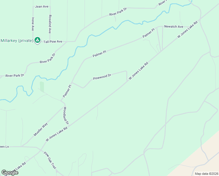 map of restaurants, bars, coffee shops, grocery stores, and more near 2500-2828 Grayling-Jones Lake Truck Trail in Grayling