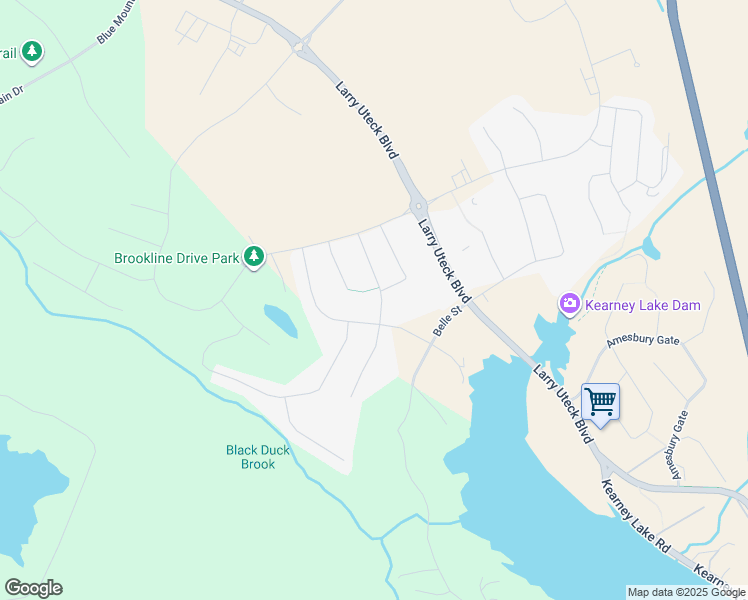 map of restaurants, bars, coffee shops, grocery stores, and more near 77 Bristolton Avenue in Bedford