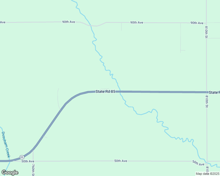 map of restaurants, bars, coffee shops, grocery stores, and more near E7791 Wisconsin 85 in Mondovi