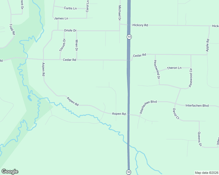 map of restaurants, bars, coffee shops, grocery stores, and more near 8790 Wisconsin 93 Trunk in Eleva