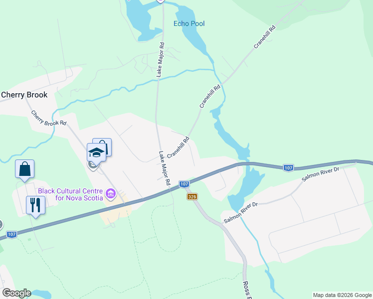 map of restaurants, bars, coffee shops, grocery stores, and more near 1 Bainbridge Court in Westphal