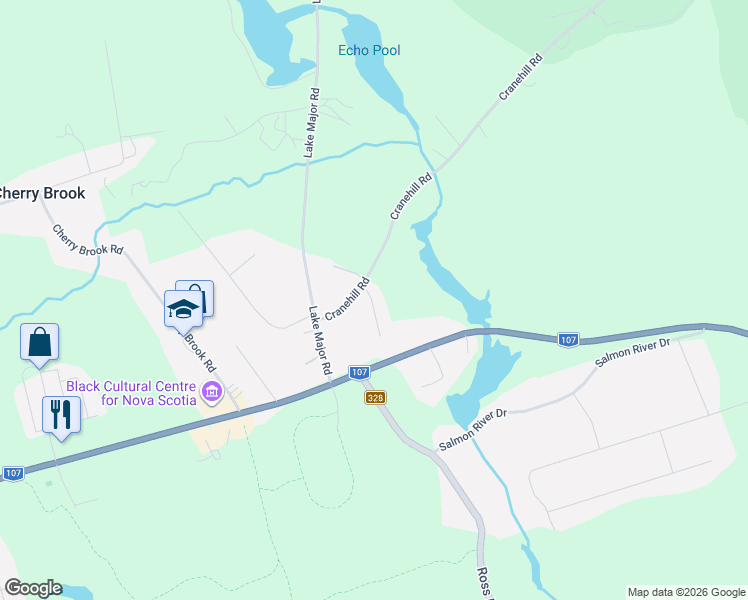 map of restaurants, bars, coffee shops, grocery stores, and more near 15 Bainbridge Court in Westphal