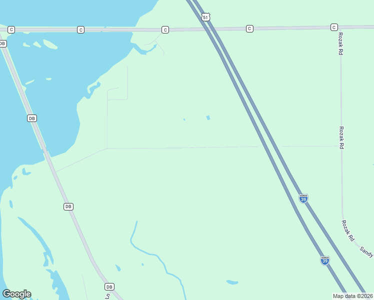 map of restaurants, bars, coffee shops, grocery stores, and more near 151403 Red Brick Road in Mosinee