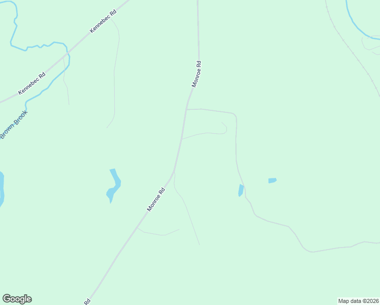 map of restaurants, bars, coffee shops, grocery stores, and more near 168 Monroe Road in Hampden