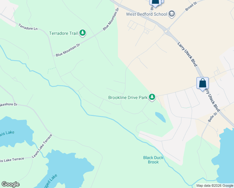 map of restaurants, bars, coffee shops, grocery stores, and more near 16 Trekker Drive in Hammonds Plains