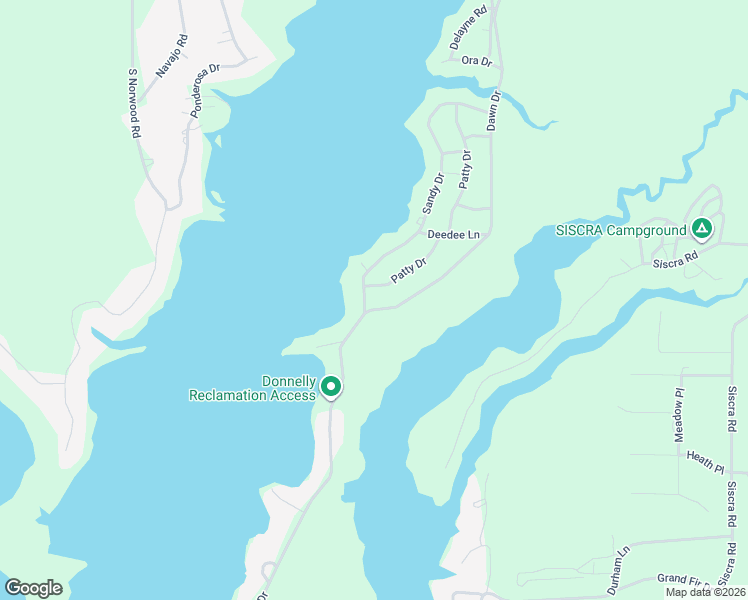 map of restaurants, bars, coffee shops, grocery stores, and more near 12943 Dawn Drive in Donnelly