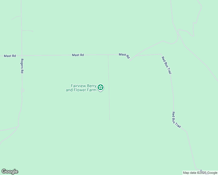 map of restaurants, bars, coffee shops, grocery stores, and more near Mandilk Drive in Oscoda County