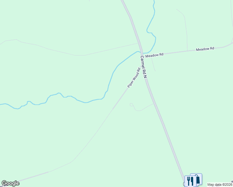 map of restaurants, bars, coffee shops, grocery stores, and more near 54 Piper Wood Road in Hampden