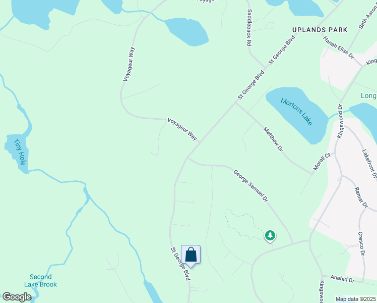 map of restaurants, bars, coffee shops, grocery stores, and more near 227 Saint George Boulevard in Hammonds Plains
