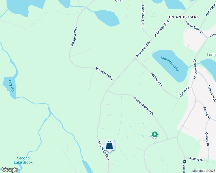 map of restaurants, bars, coffee shops, grocery stores, and more near 227 Saint George Boulevard in Hammonds Plains