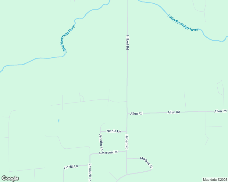 map of restaurants, bars, coffee shops, grocery stores, and more near 976 North Ridgeview Court in Oconto County