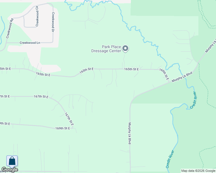map of restaurants, bars, coffee shops, grocery stores, and more near 7917 165th Street East in Prior Lake