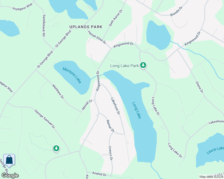 map of restaurants, bars, coffee shops, grocery stores, and more near 10 Lakefront Drive in Hammonds Plains
