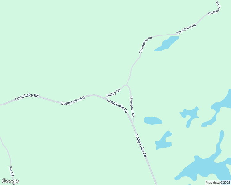 map of restaurants, bars, coffee shops, grocery stores, and more near Hilltop Road in Central Frontenac