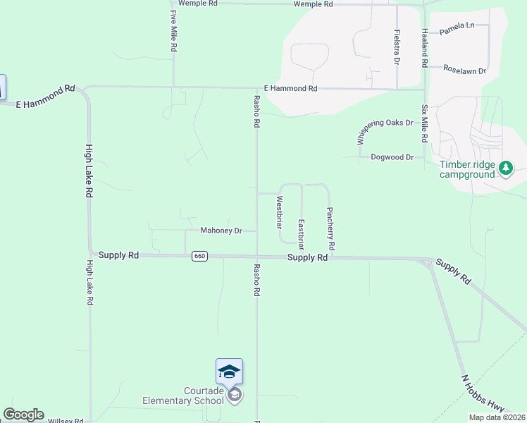 map of restaurants, bars, coffee shops, grocery stores, and more near 3500-3598 Middlebriar in Traverse City