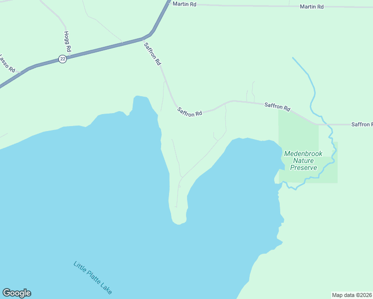 map of restaurants, bars, coffee shops, grocery stores, and more near 5375 West Cove Road in Honor