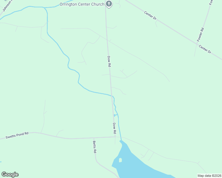 map of restaurants, bars, coffee shops, grocery stores, and more near 594 Dow Road in Orrington