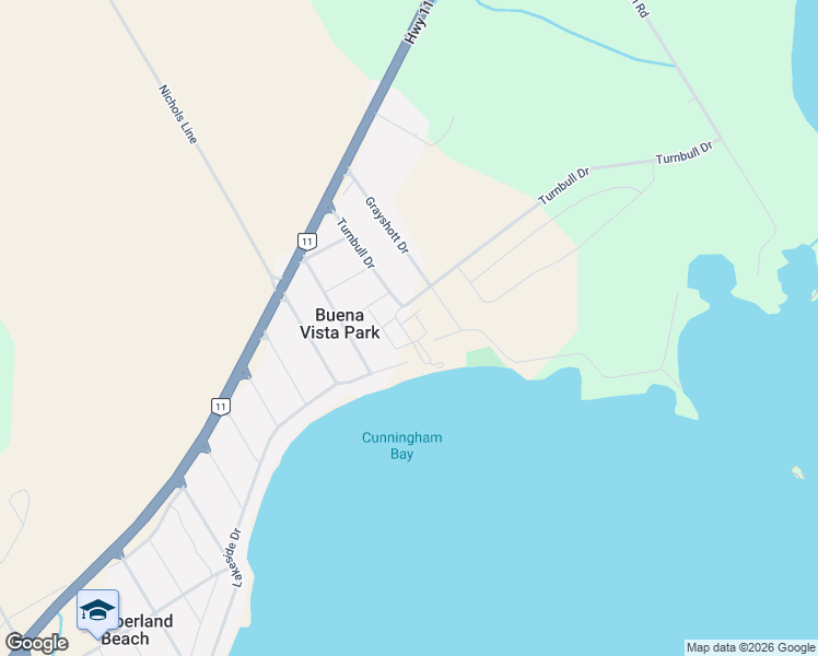 map of restaurants, bars, coffee shops, grocery stores, and more near 3321 Beach Club Boulevard in Simcoe County