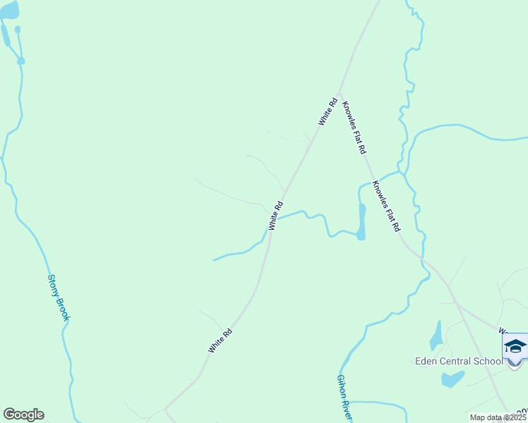 map of restaurants, bars, coffee shops, grocery stores, and more near 1243 White Road in Eden