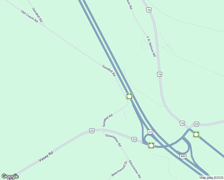 map of restaurants, bars, coffee shops, grocery stores, and more near 1066 Sandhill Road in Coldwater