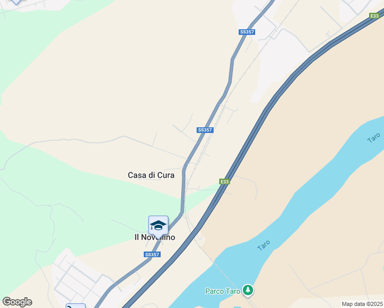 map of restaurants, bars, coffee shops, grocery stores, and more near 171 Via Solferino in Provincia di Parma