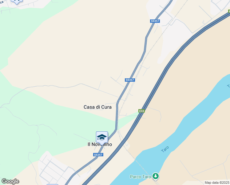 map of restaurants, bars, coffee shops, grocery stores, and more near 171 Via Solferino in Provincia di Parma