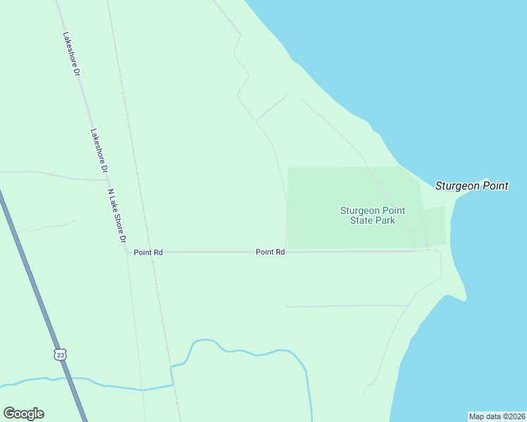 map of restaurants, bars, coffee shops, grocery stores, and more near 5967 Point Road in Harrisville