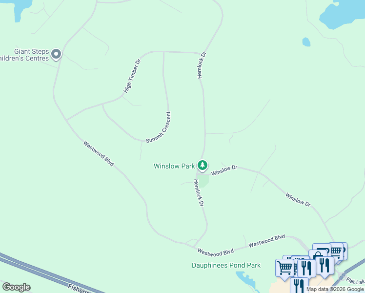 map of restaurants, bars, coffee shops, grocery stores, and more near 191 Summit Crescent in Upper Tantallon