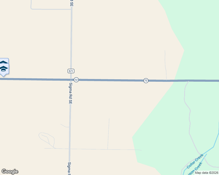 map of restaurants, bars, coffee shops, grocery stores, and more near 6268 Michigan 72 in Kalkaska