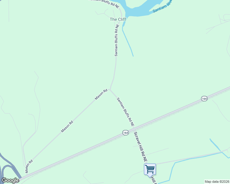 map of restaurants, bars, coffee shops, grocery stores, and more near 39179 Santiam Bluffs Road Northeast in Albany
