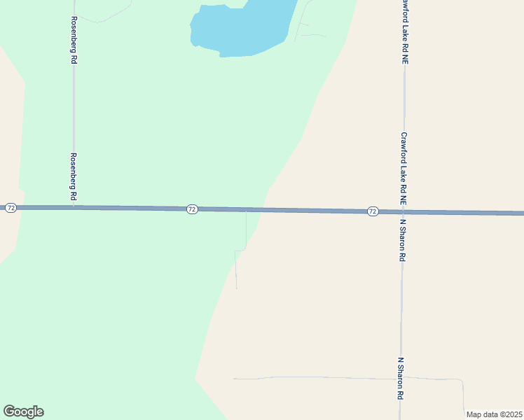 map of restaurants, bars, coffee shops, grocery stores, and more near 4426-4998 Highway 72 in Kalkaska