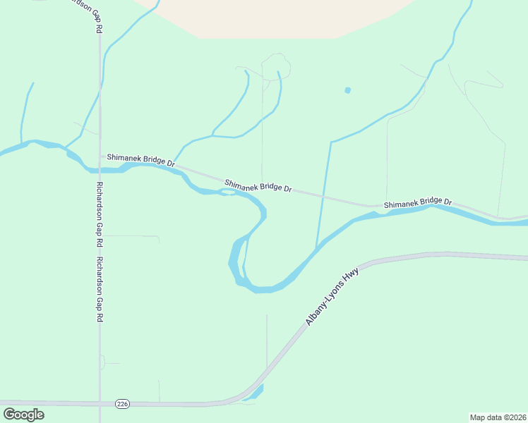 map of restaurants, bars, coffee shops, grocery stores, and more near 40420 Shimanek Bridge Drive in Scio