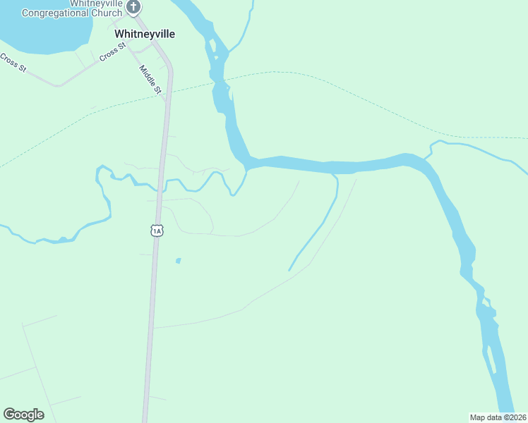map of restaurants, bars, coffee shops, grocery stores, and more near 6 Hanscom Road in Whitneyville