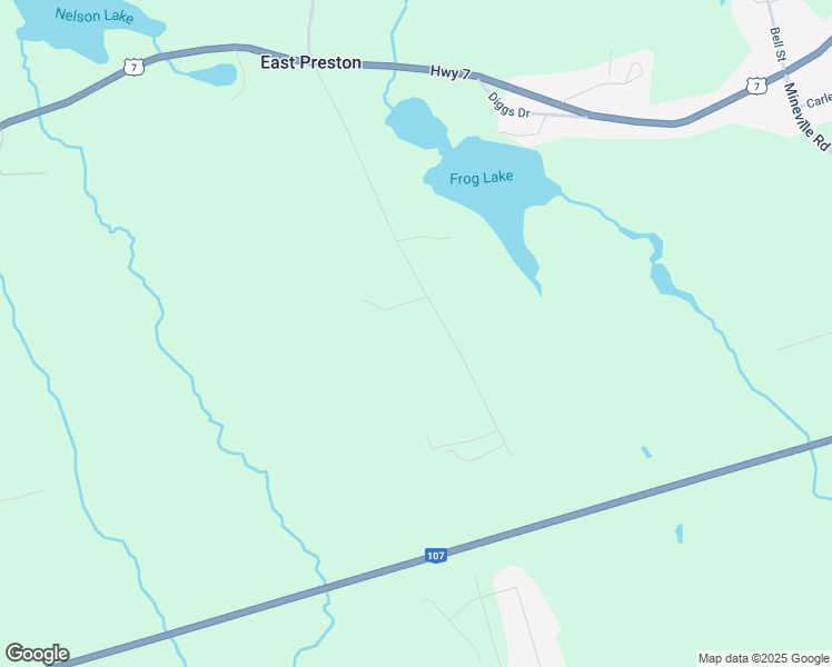 map of restaurants, bars, coffee shops, grocery stores, and more near 169 North Preston Road in East Preston