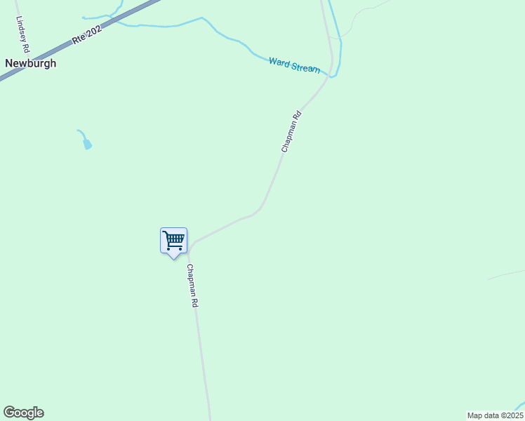 map of restaurants, bars, coffee shops, grocery stores, and more near 354 Chapman Road in Newburgh