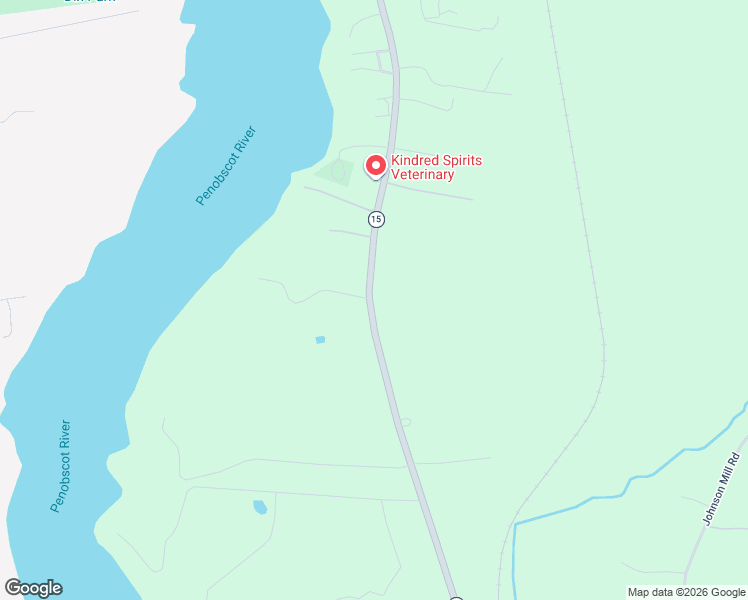 map of restaurants, bars, coffee shops, grocery stores, and more near 912 River Road in Orrington