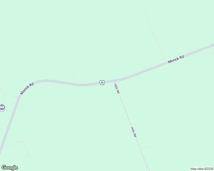 map of restaurants, bars, coffee shops, grocery stores, and more near 374 Monck Road in Sebright