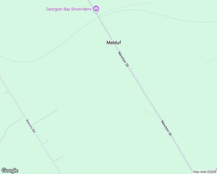 map of restaurants, bars, coffee shops, grocery stores, and more near 1958 Newton Street in Simcoe County