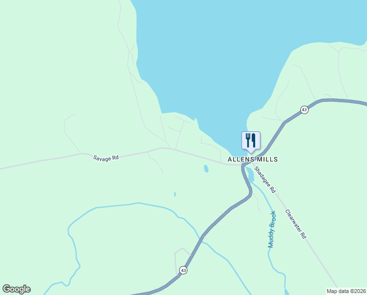 map of restaurants, bars, coffee shops, grocery stores, and more near 63 Savage Road in Industry