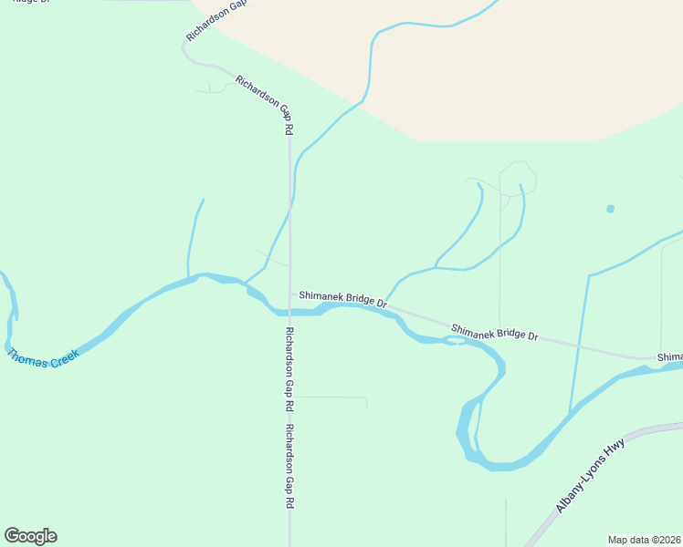 map of restaurants, bars, coffee shops, grocery stores, and more near 40420 Shimanek Bridge Drive in Scio