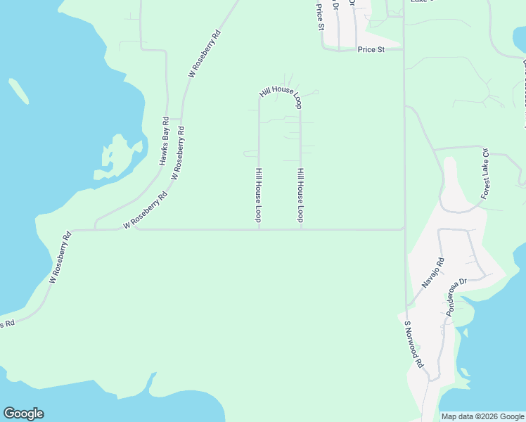 map of restaurants, bars, coffee shops, grocery stores, and more near 13148 Hill House Loop in Donnelly