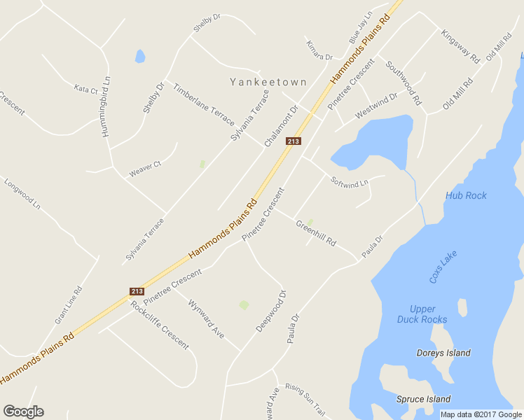 map of restaurants, bars, coffee shops, grocery stores, and more near 167 Pinetree Crescent in Hammonds Plains