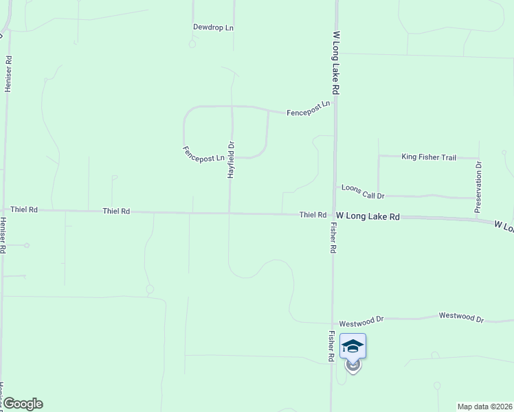 map of restaurants, bars, coffee shops, grocery stores, and more near 2018 Hayfield Drive in Traverse City