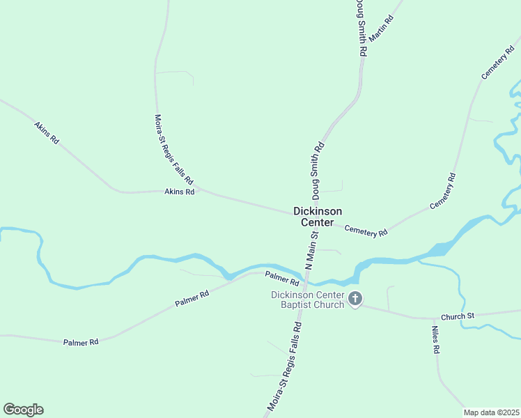 map of restaurants, bars, coffee shops, grocery stores, and more near 719 County Route 5 in Dickinson Center